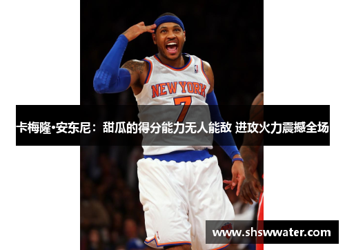 卡梅隆·安东尼：甜瓜的得分能力无人能敌 进攻火力震撼全场